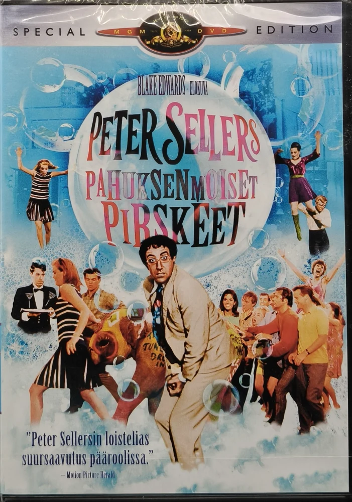UUSI (DVD) Peter Sellers: Pahuksenmoiset pirskeet (1968)