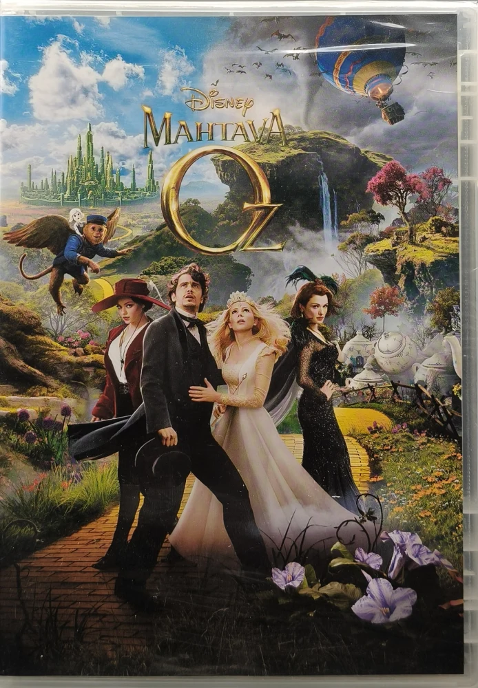 UUSI (DVD) DISNEY: Mahtava Oz (2013) James Franco, Mila Kunis.