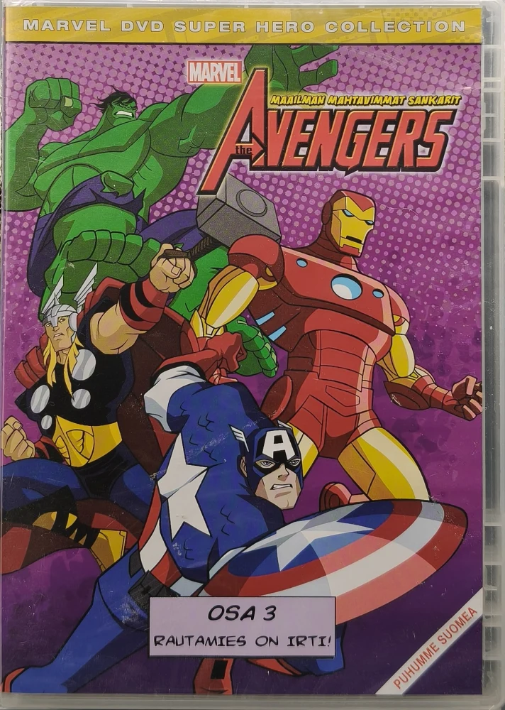 UUSI (DVD) Avengers: Maailman mahtavimmat sankarit osa 3
