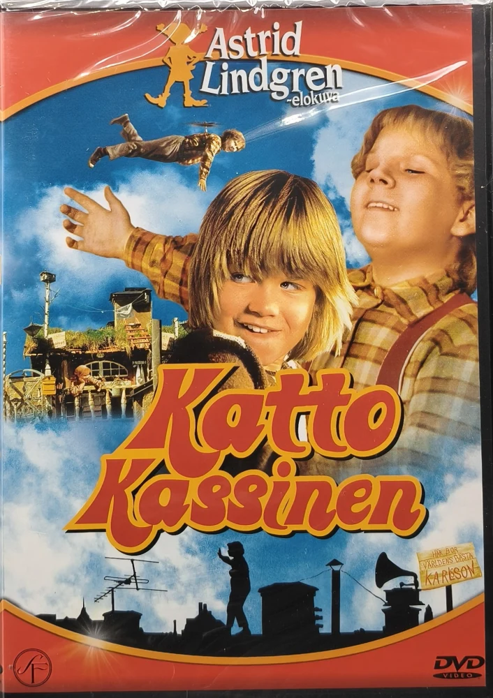 UUSI (DVD) Astrid Lindgren: Katto Kassinen (1974) SUOMIKANNET