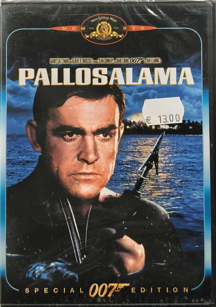 UUSI (DVD) James Bond 007 - Pallosalama (1985) Sean Connery