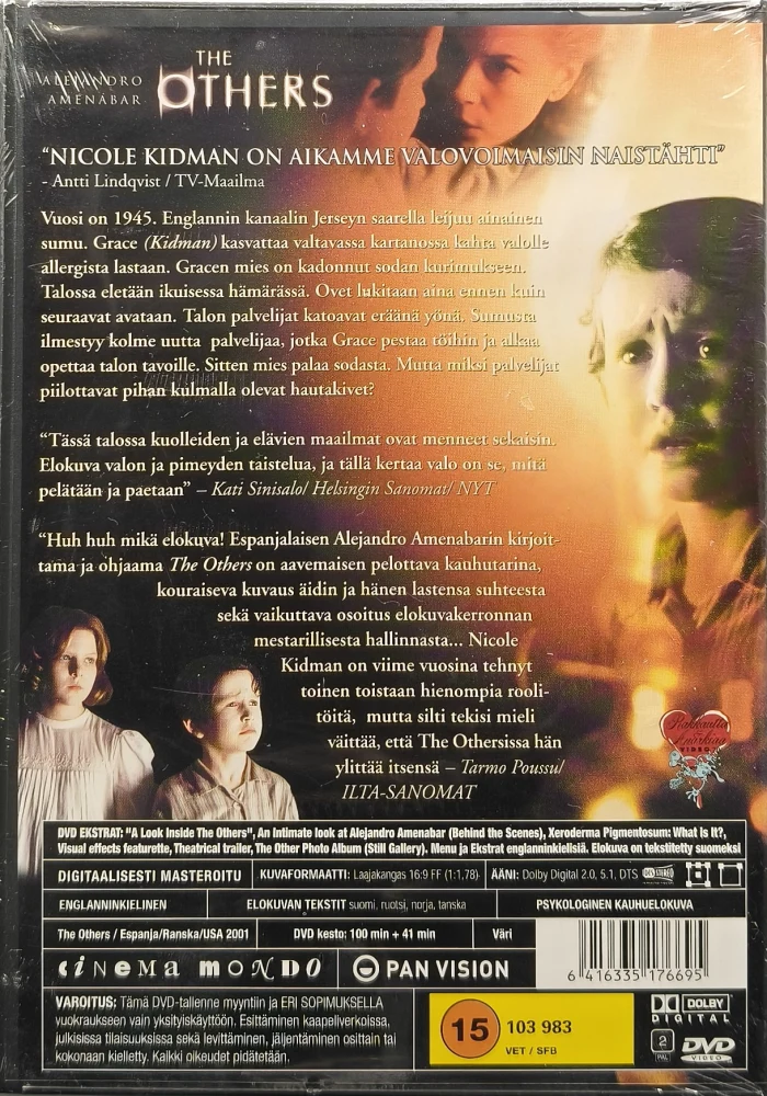 UUSI (DVD) Nicole Kidman: The Others (2001) SUOMIKANNET