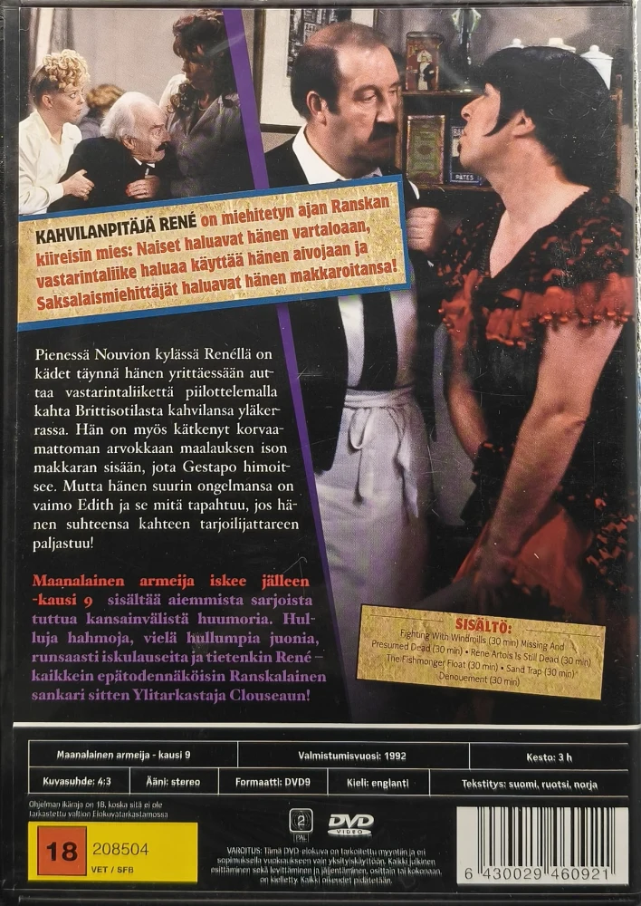UUSI (DVD) Maanalainen armeija iskee jälleen - Kausi 9