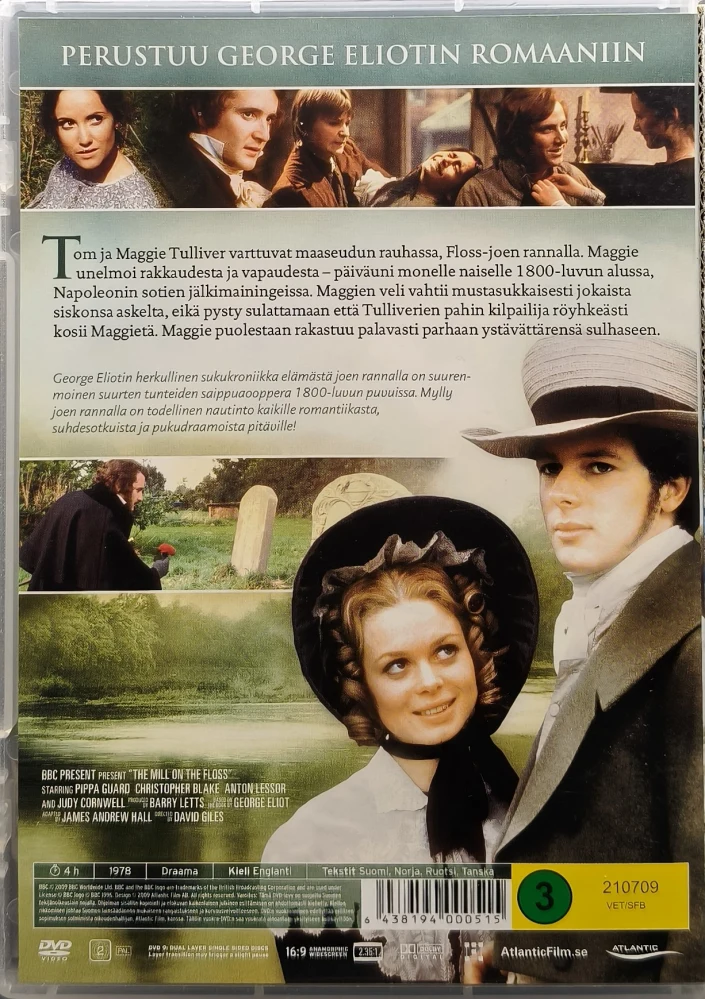 2 DVD) Mylly joen rannalla (1978) Minisarja - BBC
