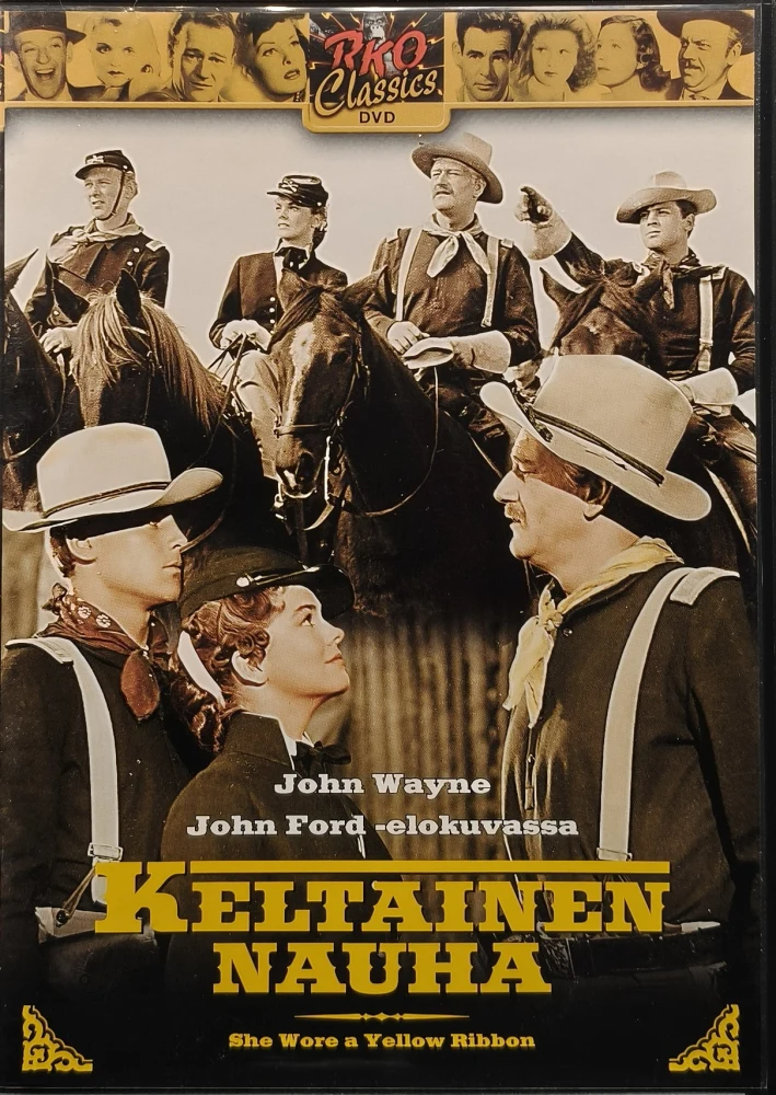 DVD) John Wayne: Keltainen nauha (1949) RKO CLASSICS