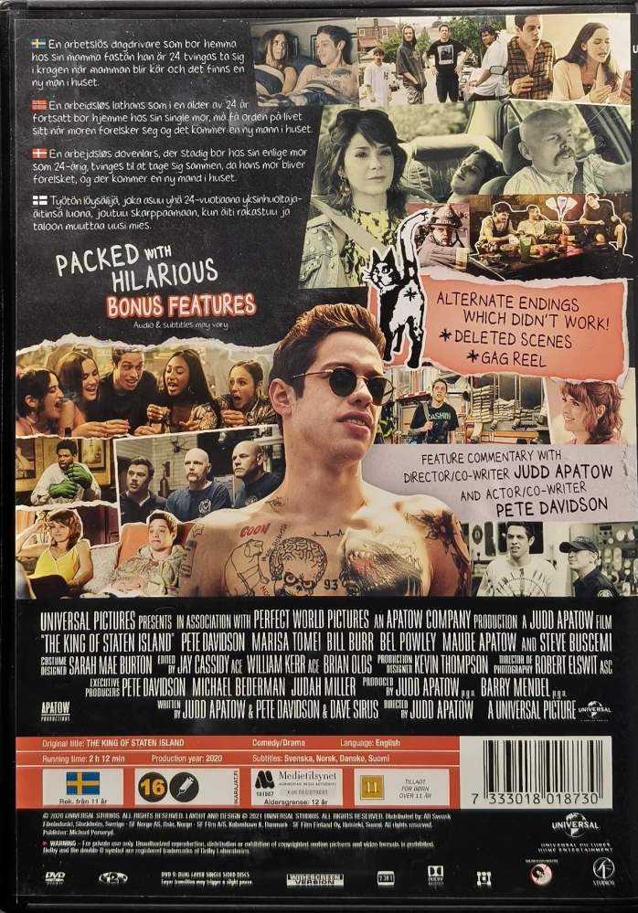 DVD) Pete Davidson: KING OF STATEN ISLAND (2021)