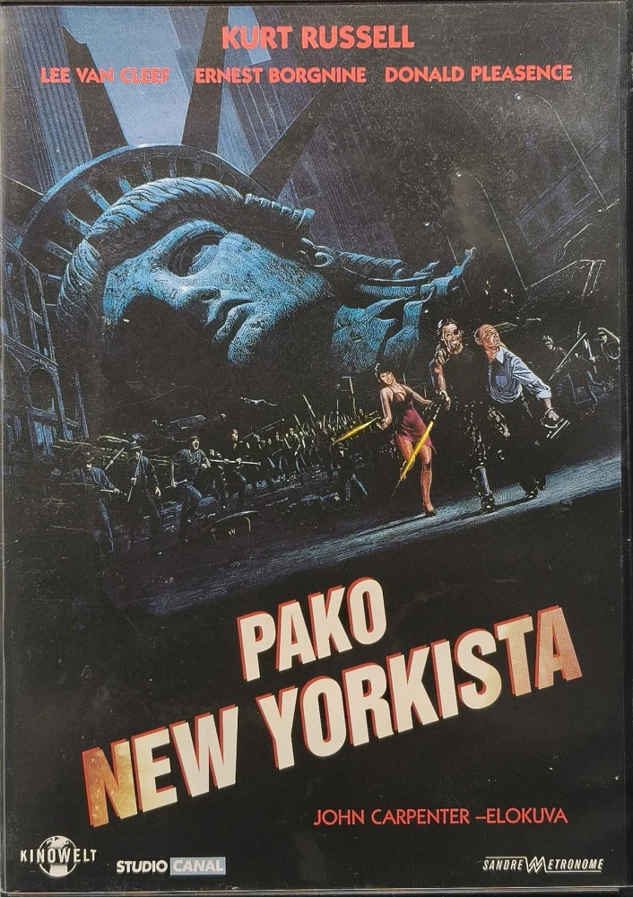 DVD) John Carpenter: Pako New Yorkista (1981) SUOMIKANNET