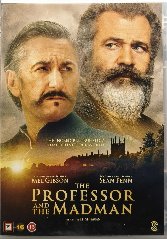DVD) Mel Gibson, Sean Penn: The Professor and the madman (2019)
