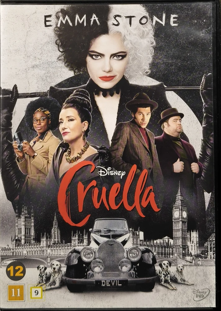 DVD) DISNEY: Cruella (2021) Emma Stone