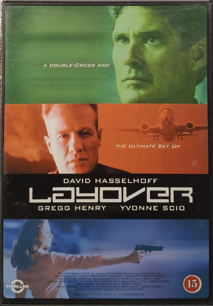 DVD) David Hasselhoff: Layover - Vaarallinen välilasku (2001)