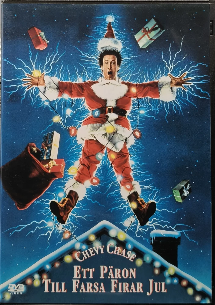 DVD) Chevy Chase: Joulupuu on kärvennetty (1989)
