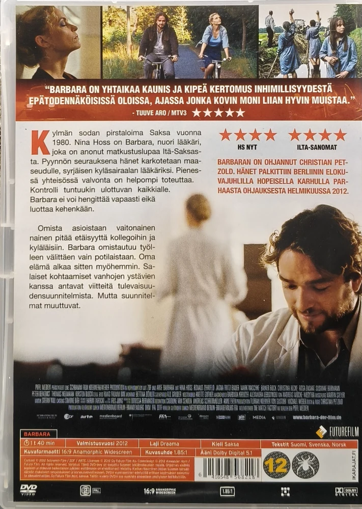 DVD) Nina Hoss: Barbara (2012)