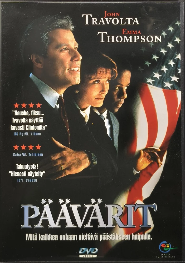 DVD) Päävärit - Primary Colors (1988) EGMONT