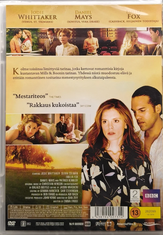UUSI (DVD) Lukematon Rakkaustarina (2008) BBC