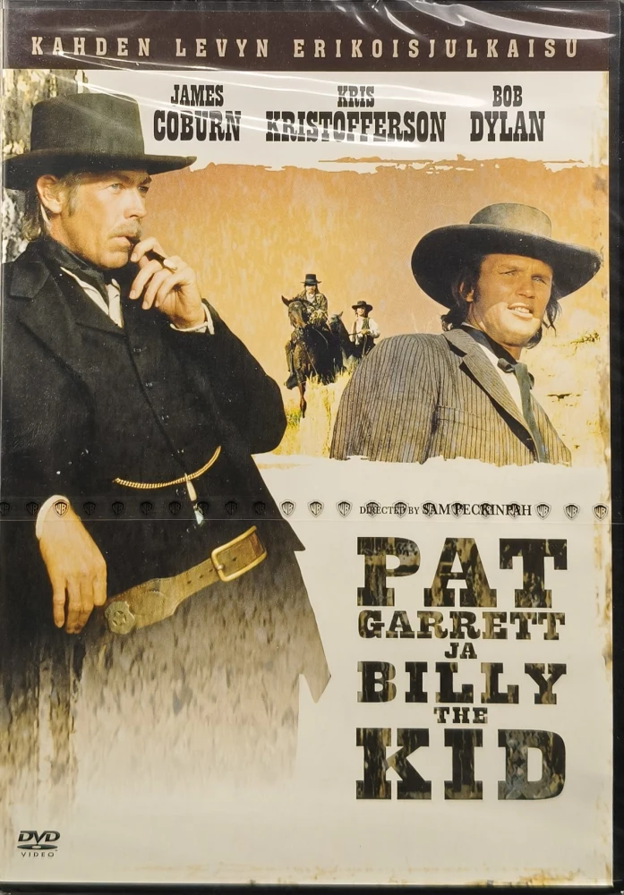 UUSI (2 DVD) Sam Peckinpah: Pat Garrett ja Billy the Kid (1973) SUOMIKANNET