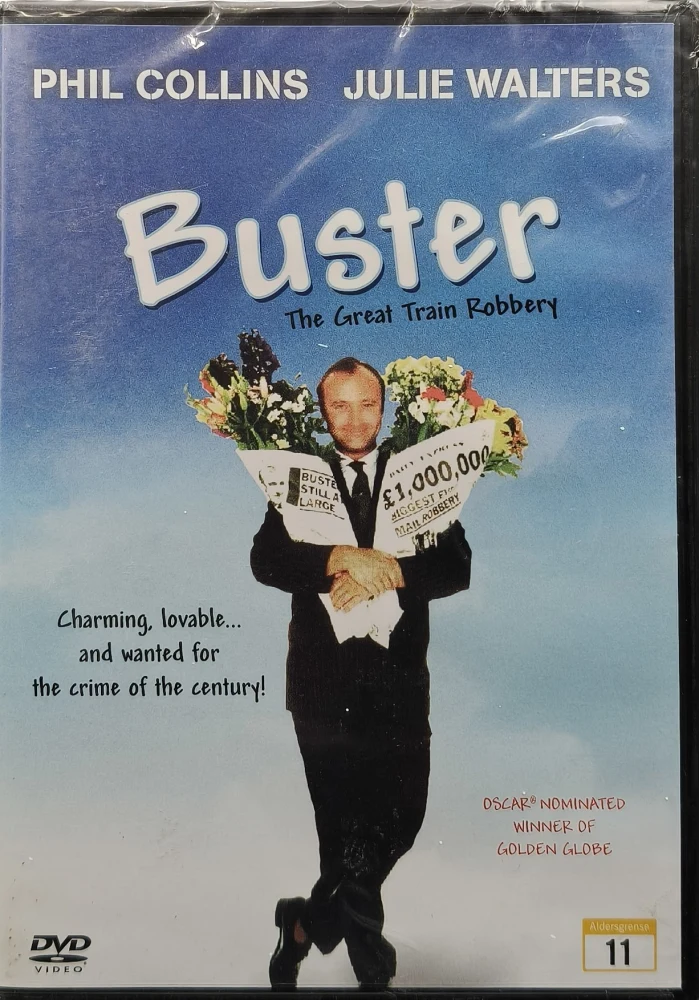 UUSI (DVD) Phil Collins: Buster - suuri junaryöstäjä (1988)