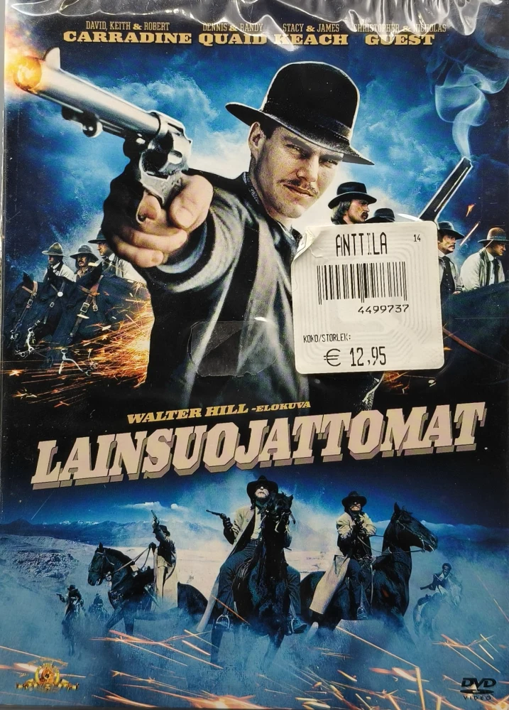UUSI (DVD) Lainsuojattomat - The Long Riders (1980)