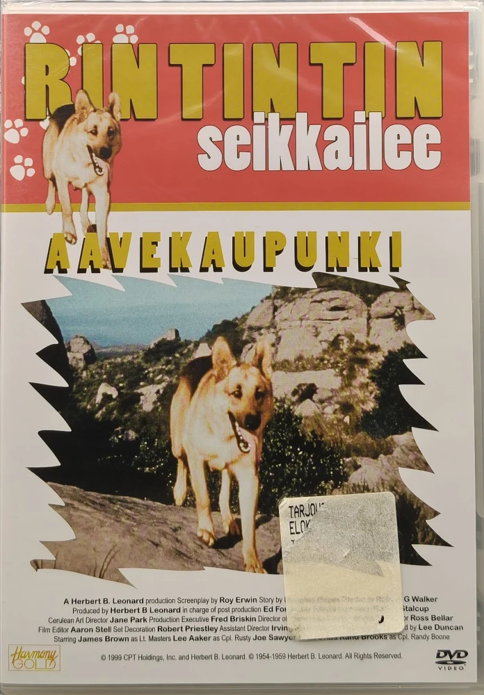 UUSI (DVD) Rin Tin Tin Seikkailee 8 - Aavekaupunki