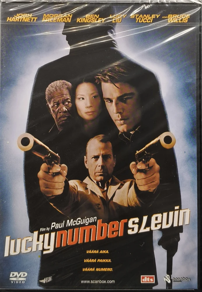 UUSI (DVD) Bruce Willis: Lucky Number Slevin (2006)