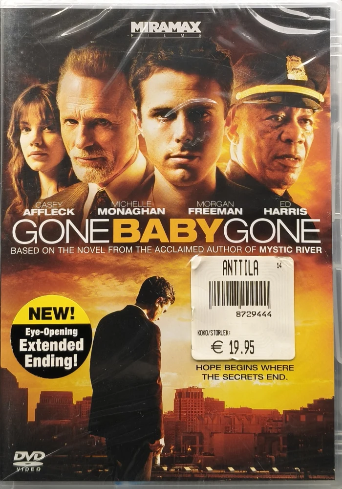 UUSI (DVD) Gone Baby Gone (2007) SUOMIKANNET