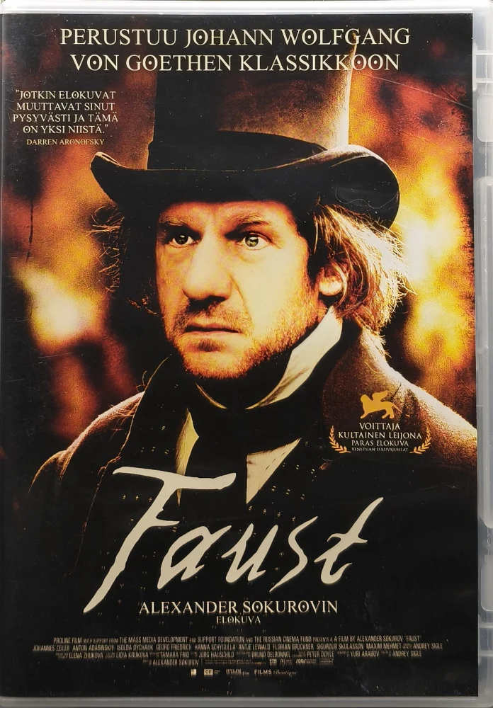 DVD) Faust (2011) Aleksandr Sokurov - SUOMIKANNET