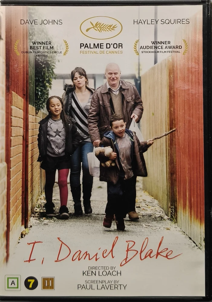 DVD) I, Daniel Blake (2016) Dave Johns, Hayley Squires
