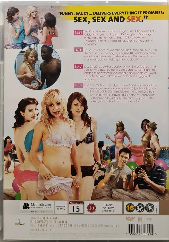 DVD) BARELY LEGAL (2011)