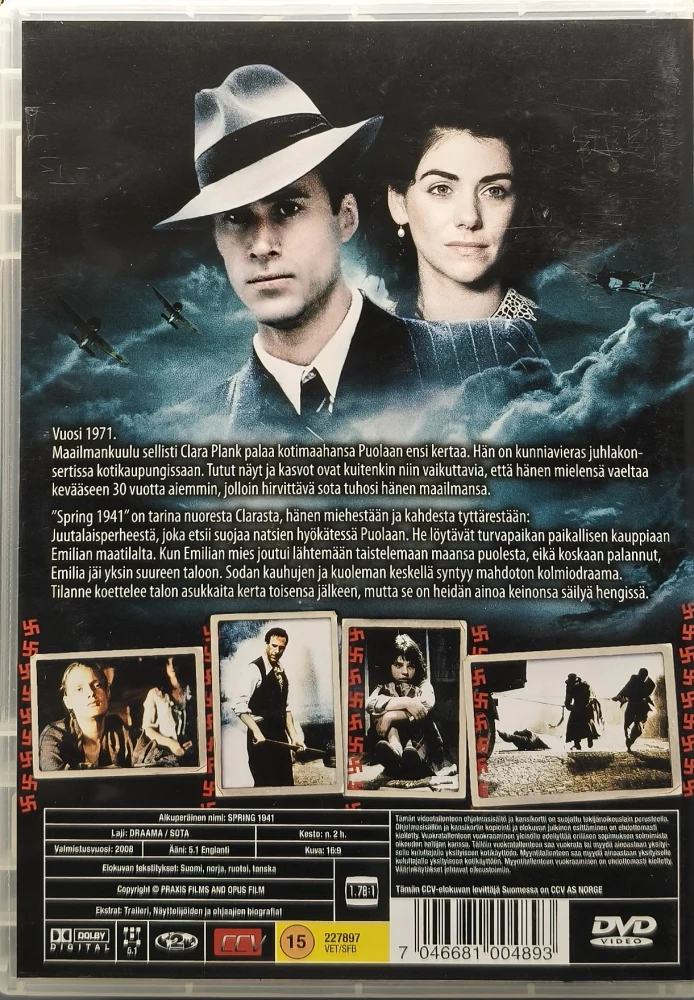 DVD) Joseph Fiennes: Spring 1941 (2007) SUOMIKANNET