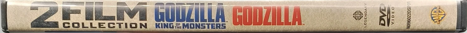 2 DVD) Godzilla (2014) & King of the Monsters (2019) SUOMITEKSTIT