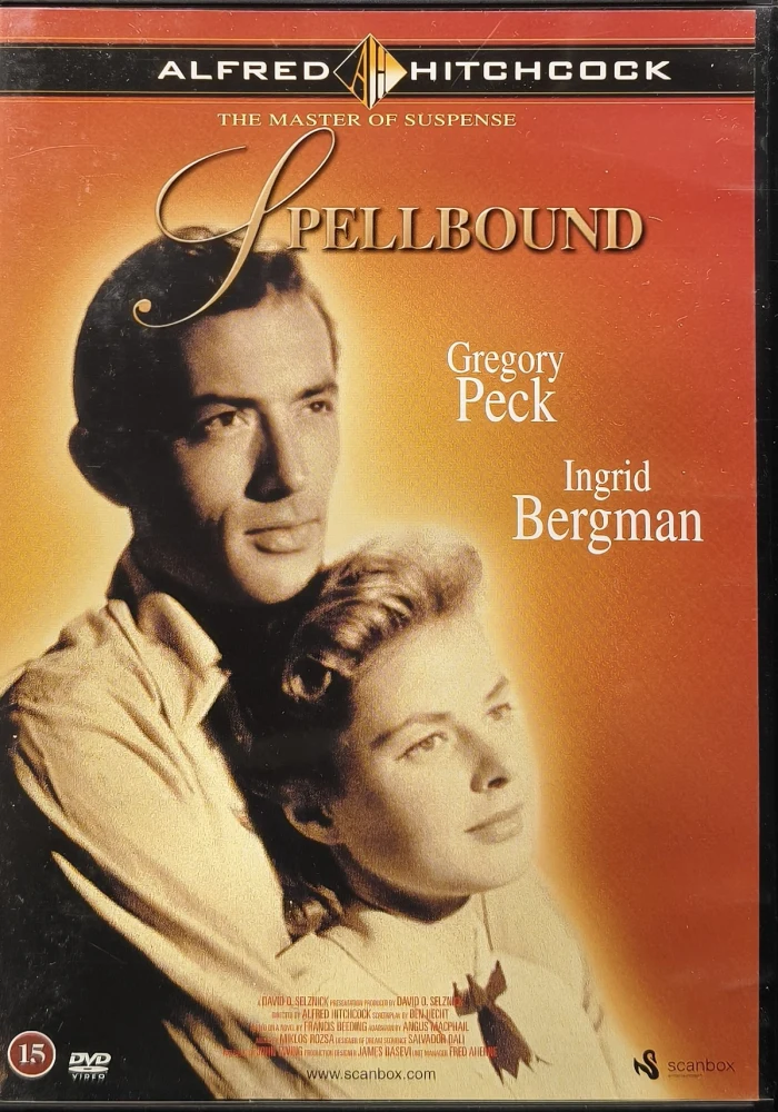 DVD) Alfred Hitchcock: Spellbound - Noiduttu (1945) SUOMITEKSTIT