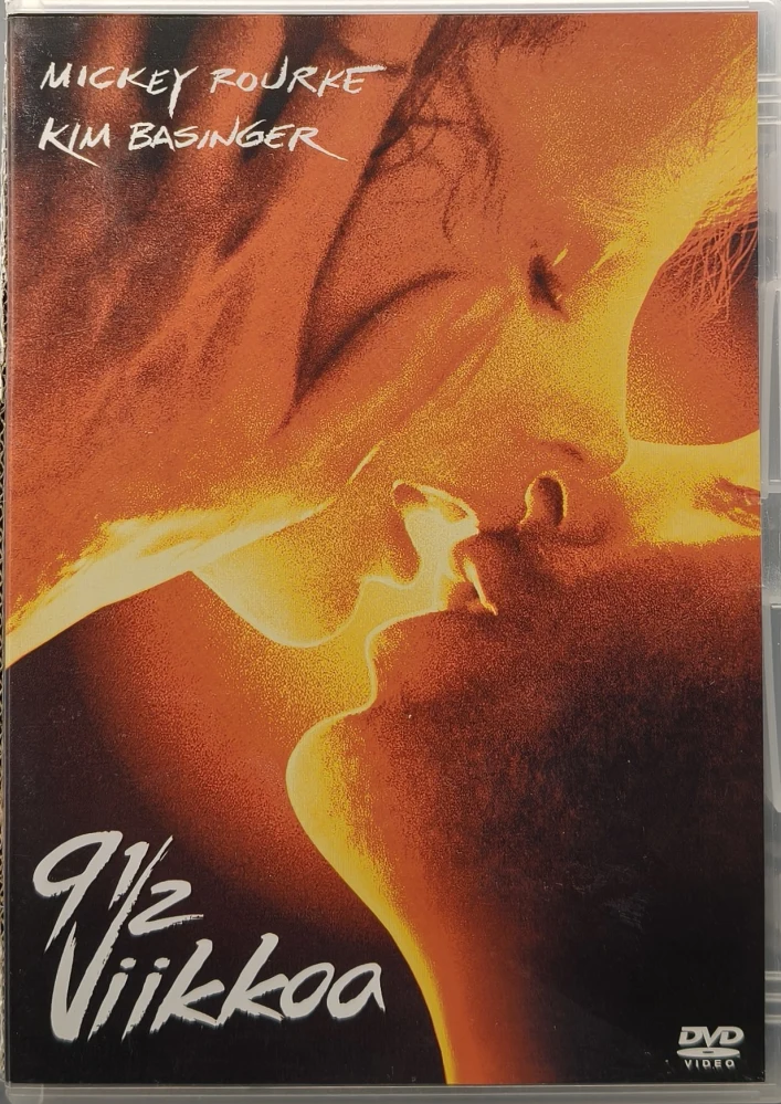 DVD) Kim Basinger, Mickey Rourke: 9½ viikkoa (1986) SUOMIKANNET