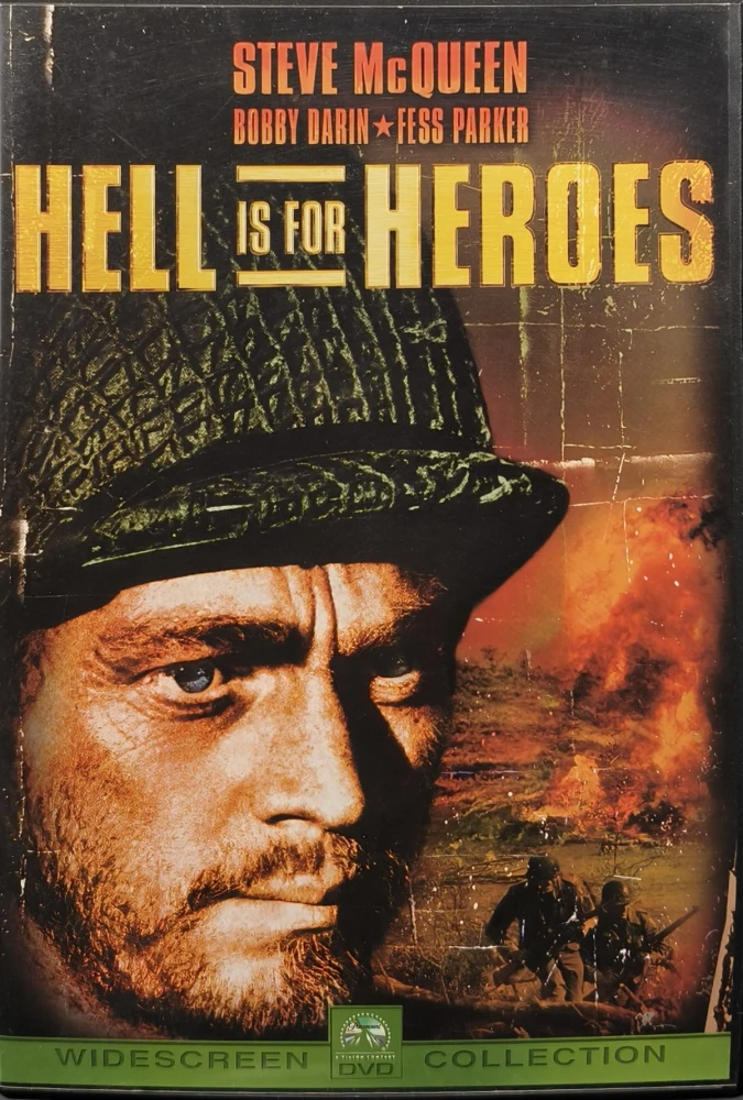 DVD) Steve McQueen: Hell Is for Heroes - 6 urhoa (1962) SUOMITEKSTIT