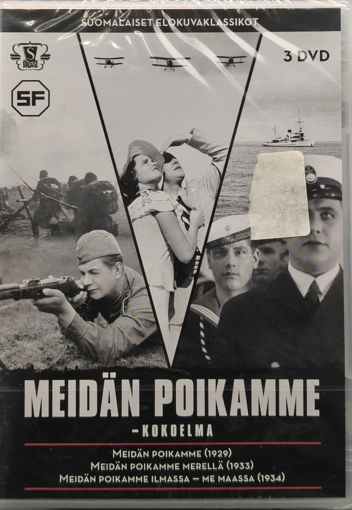 UUSI (3 DVD) MEIDÄN POIKAMME - KOKOELMA (1929,1933 ja 1934)