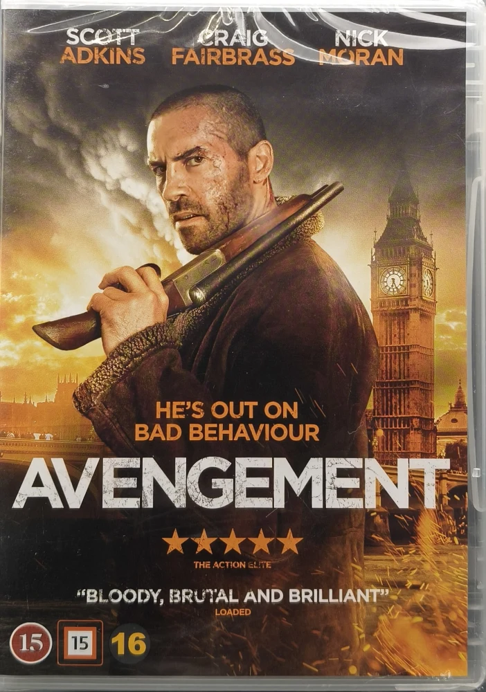 UUSI (DVD) Avengement (2019) Scott Adkins