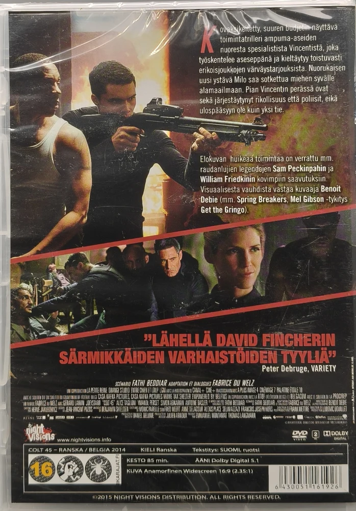 UUSI (DVD) Colt 45 (2014) SUOMIKANNET