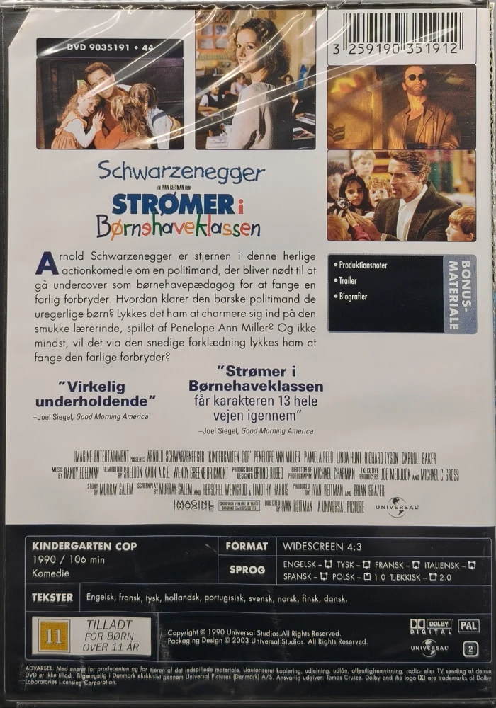 UUSI (DVD) Lastentarhan kyttä (1990) SUOMITEKSTIT