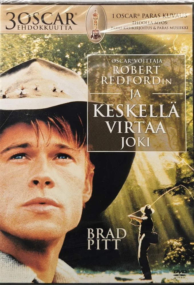 UUSI (DVD) Brad Pitt: Ja keskellä virtaa joki (1992) SUOMIKANNET