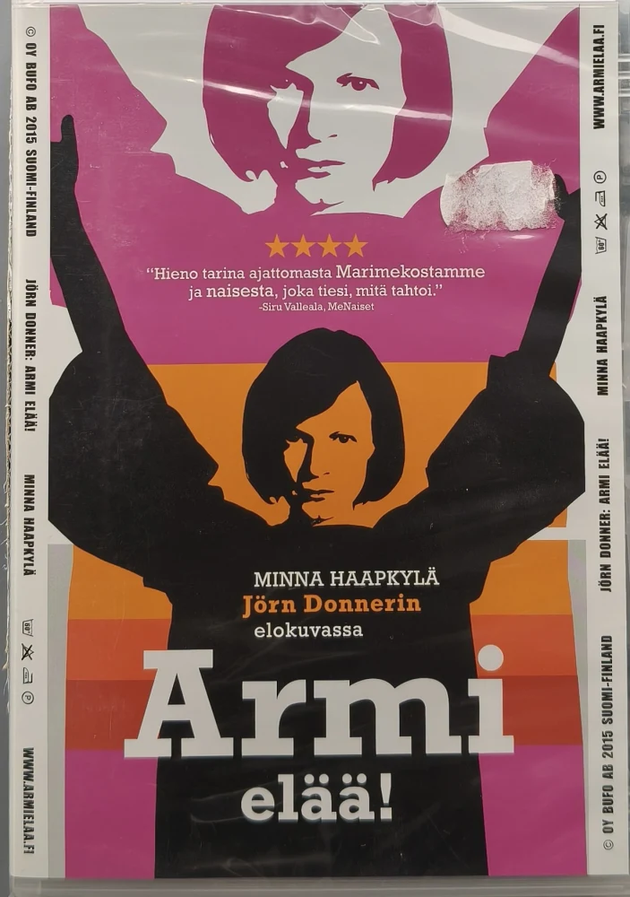 UUSI (DVD) Minna Haapkylä, Laura Birn: Armi elää! (2015)