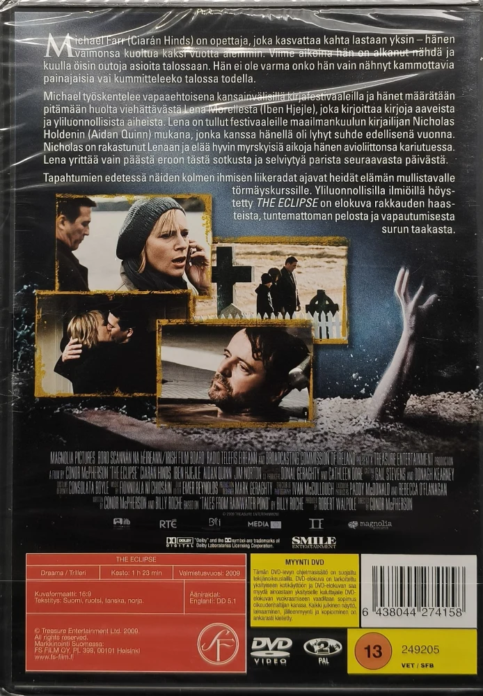 UUSI (DVD) The Eclipse (2009) SUOMIKANNET - Aidan Quinn