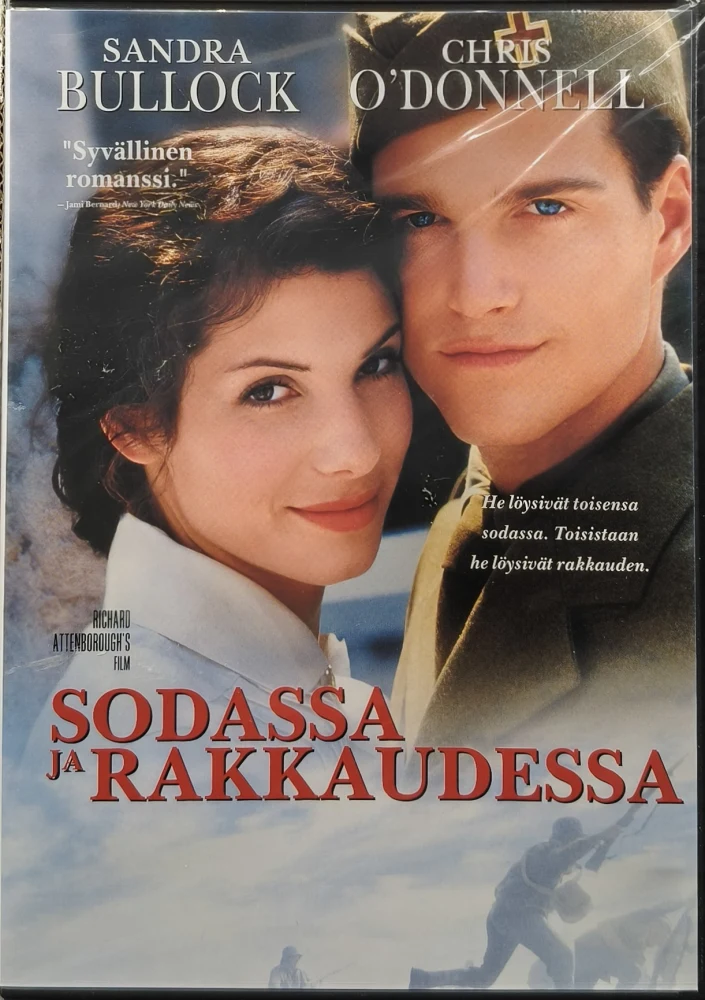 UUSI (DVD) Sandra Bullock: Sodassa ja rakkaudessa (1996)