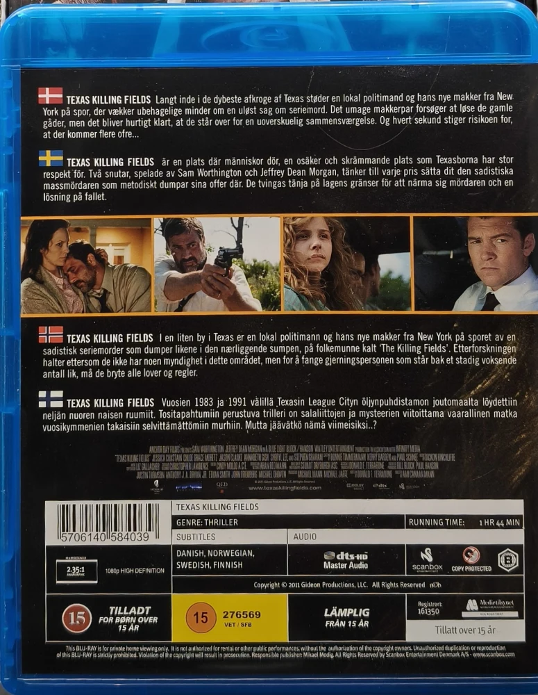 BLU-RAY) Texas Killing Fields (2011) SUOMITEKSTIT