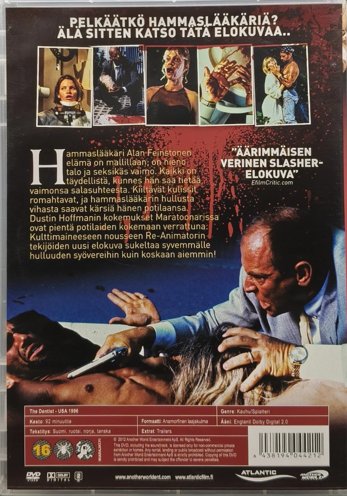 2 DVD) Hammaslääkäri 1 (1996) & ja 2 (1998) SUOMIKANNET