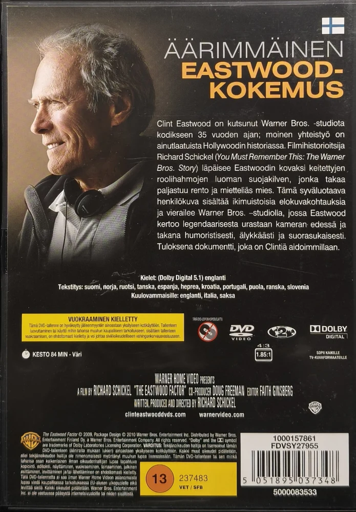 DVD) The Eastwood Factor (2010)