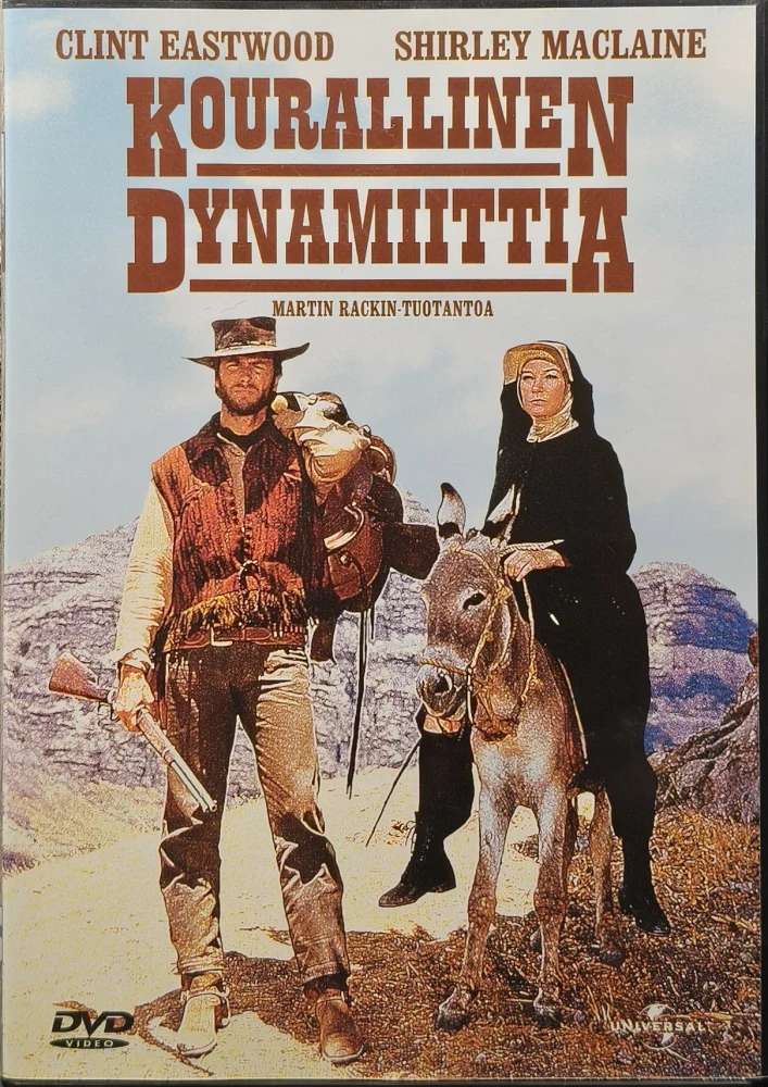 DVD) Clint Eastwood - Kourallinen dynamiittia (1969) SUOMIKANNET