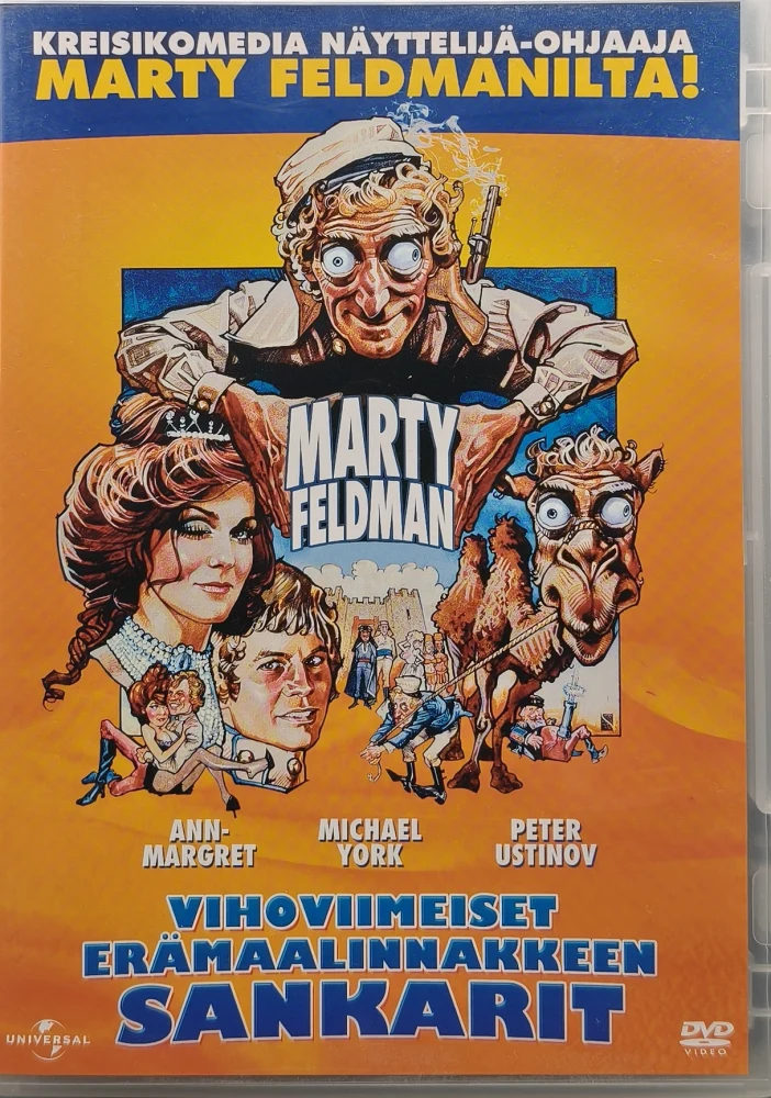 DVD) Marty Feldman: Vihoviimeiset Erämaalinnakkeen Sankarit (1977)