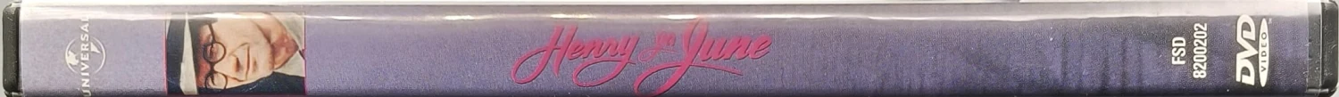 DVD) Uma Thurman: Henry ja June (1990) SUOMIKANNET