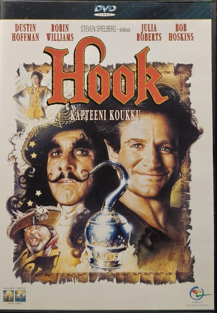 DVD) Robin Williams: Hook - Kapteeni koukku (1992) SUOMIKANNET - EGMONT