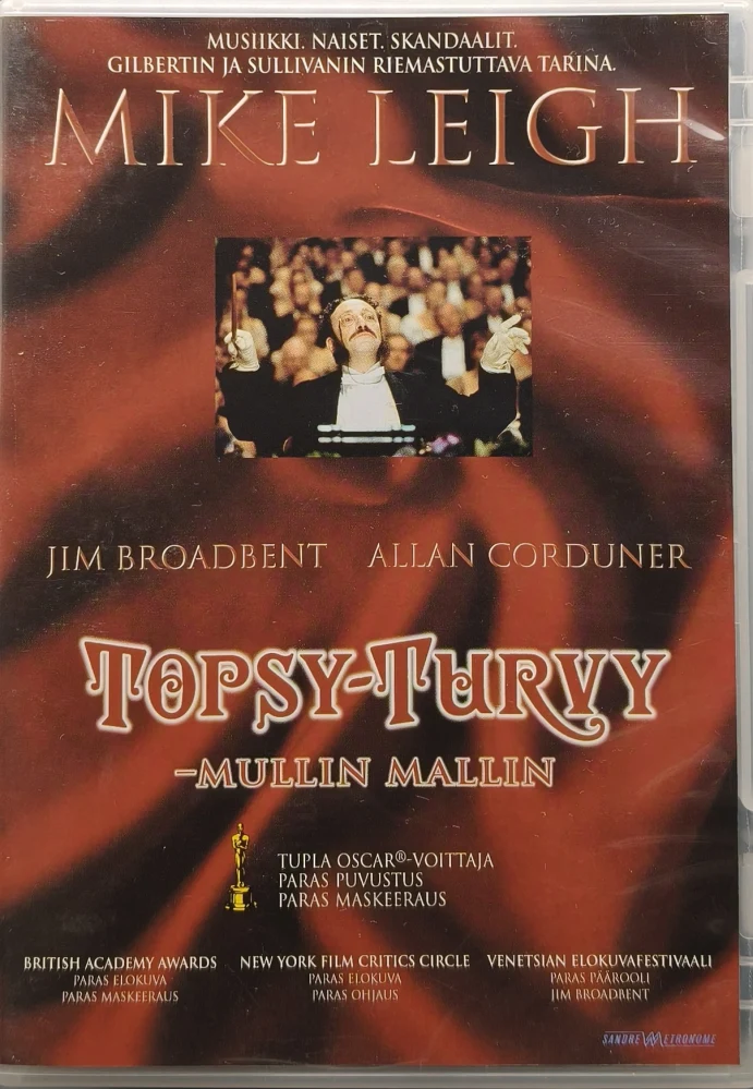 DVD) Mike Leigh: Topsy-Turvy - mullin mallin (1999)