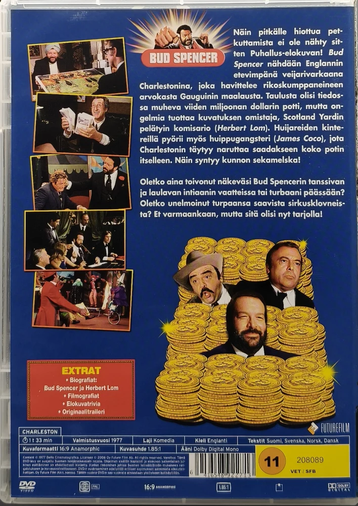DVD) Bud Spencer: Charleston (1977) SUOMIKANNET