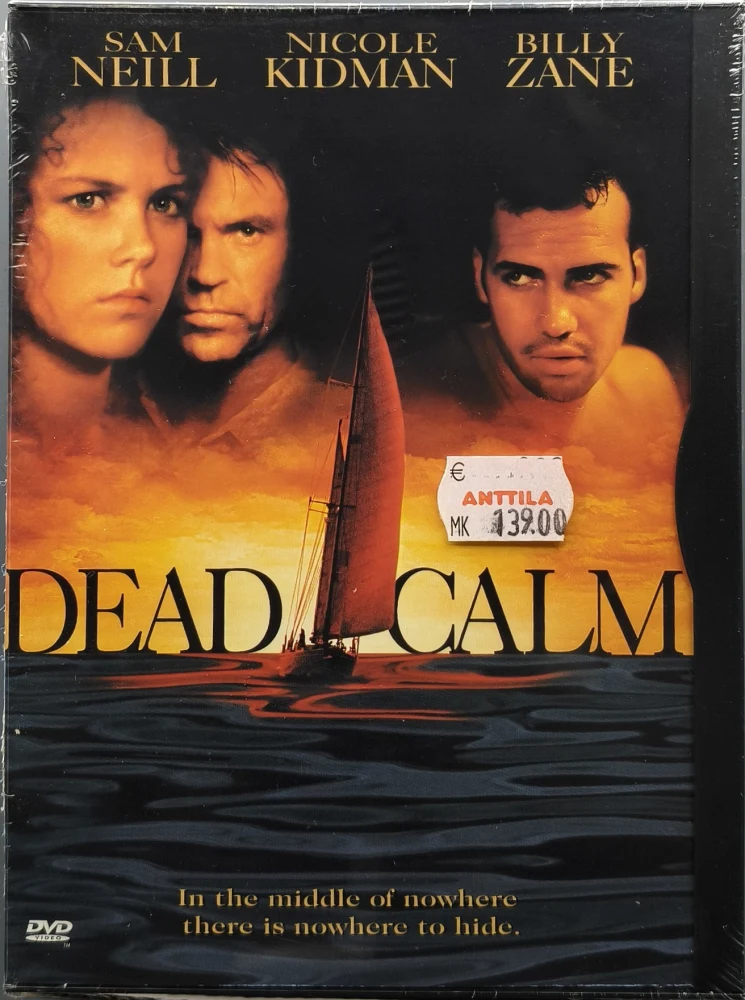 UUSI (DVD) Nicole Kidman, Sam Neill: Dead Calm - Rasvatyyni (1989)